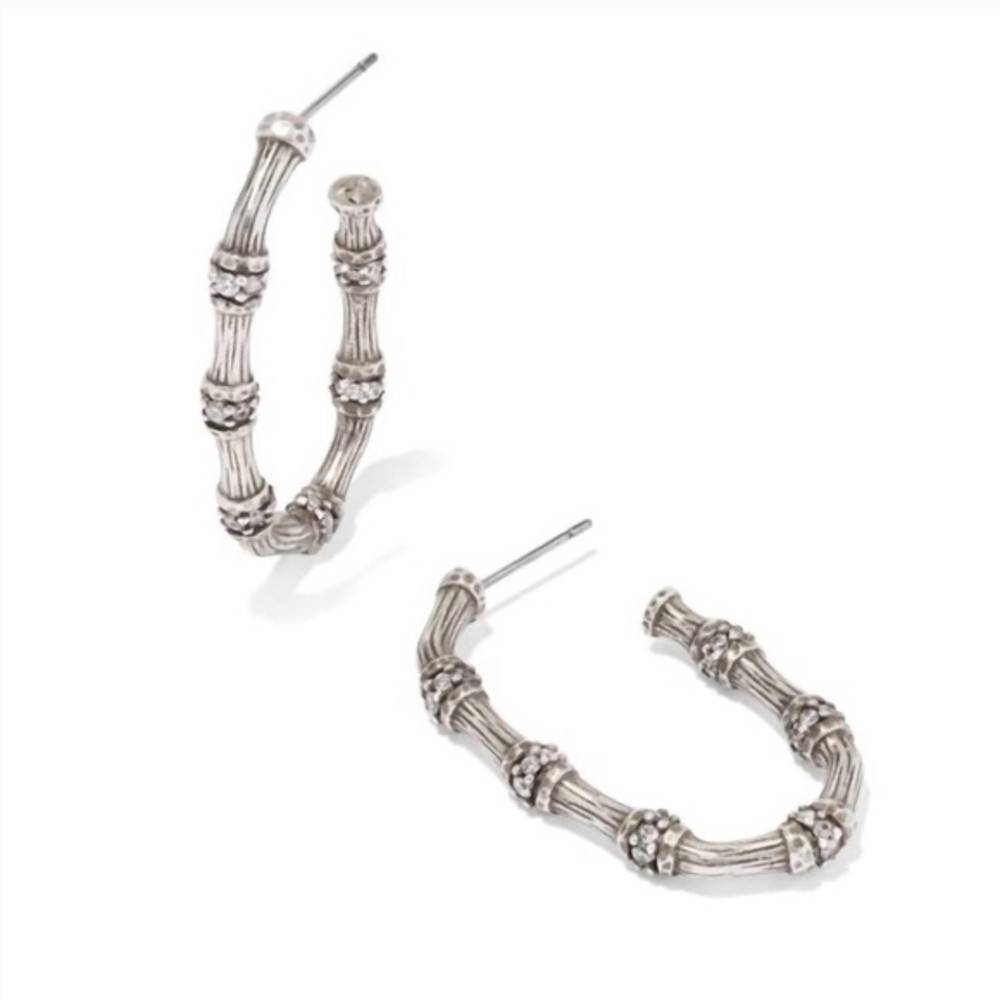 Kendra Scott Maura Bamboo Hoop Earrings